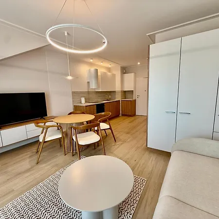 D301 Boho Z Z Basenem, Sauna, Jacuzzi, Przy Samej Plazy - 5d 아파트 니에초르체