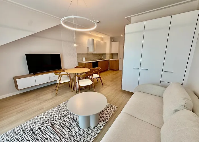 Apartment D301 Boho Z Z Basenem, Sauna, Jacuzzi, Przy Samej Plazy - 5d Niechorze