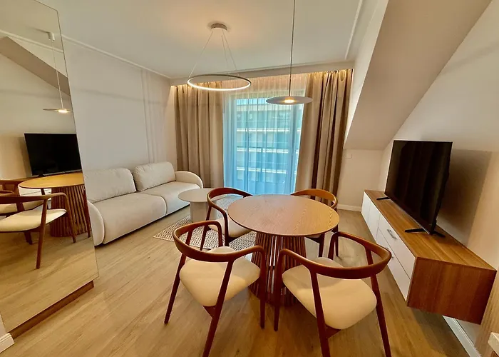 D301 Boho Z Z Basenem, Sauna, Jacuzzi, Przy Samej Plazy - 5d Apartment